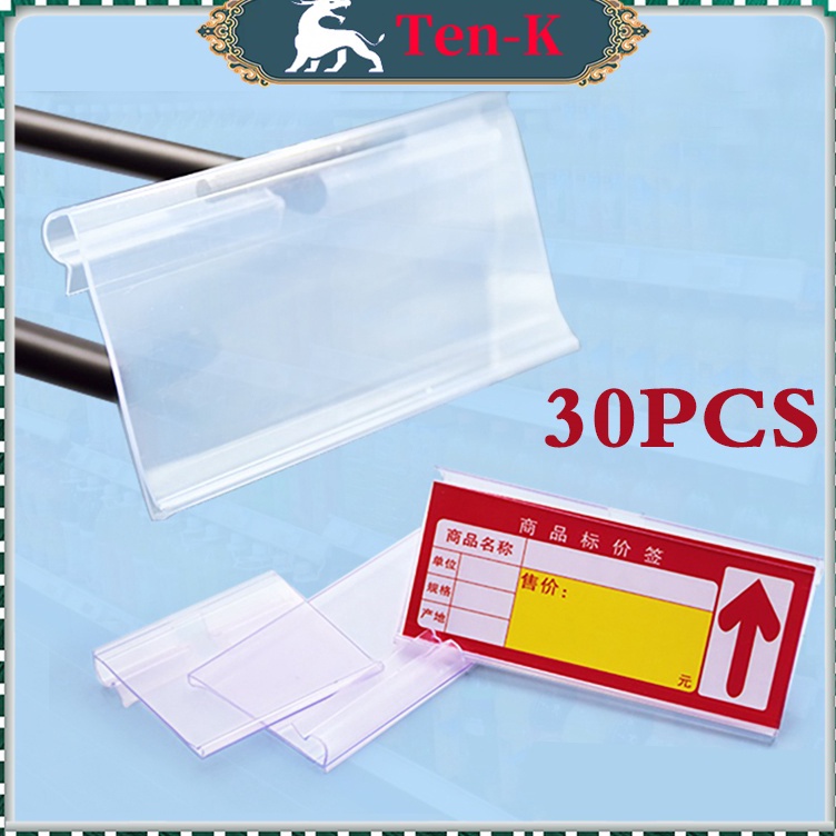 

Pilihan Terbaik 3PCS Price Tag Holder Label Harga Akrilik 6x42 cm