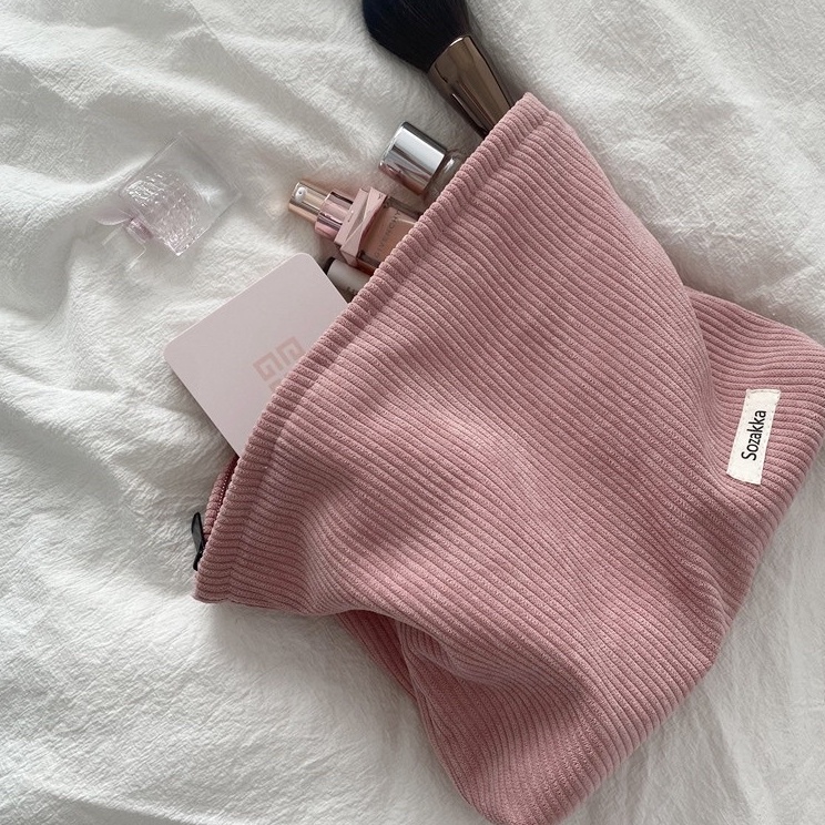 

Harga Termurah May Pouch Make Up Pouch Kosmetik Aesthetic Travel Tas Clutch Lucu Korea Dompet Multifungsi Serbaa Tebal Premium Import PC4