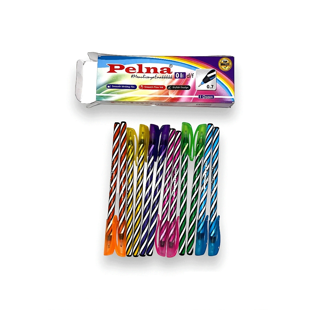 

Pulpen Pelna Ulir 0.7mm Warna Hitam
