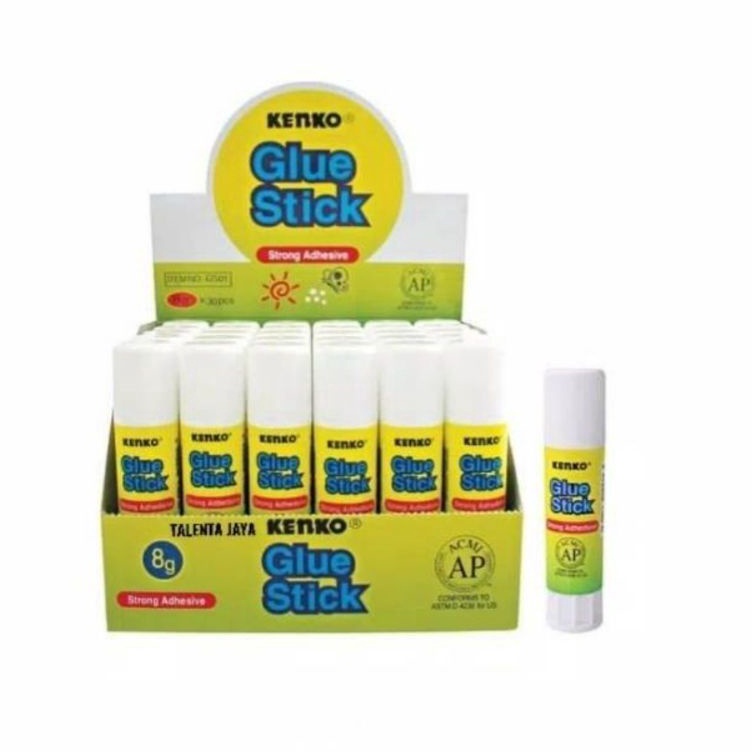 

Sale Glue Stick Lem Stick Kenko 8gr 1pak3pcs
