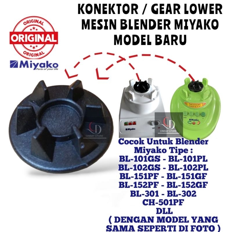 ORIGINAL KONEKTOR MIYAKO BARU | GIGI BLENDER MIYAKO | KONEKTOR MIYAKO | GIGI KONEKTOR MIYAKO TYPE BA