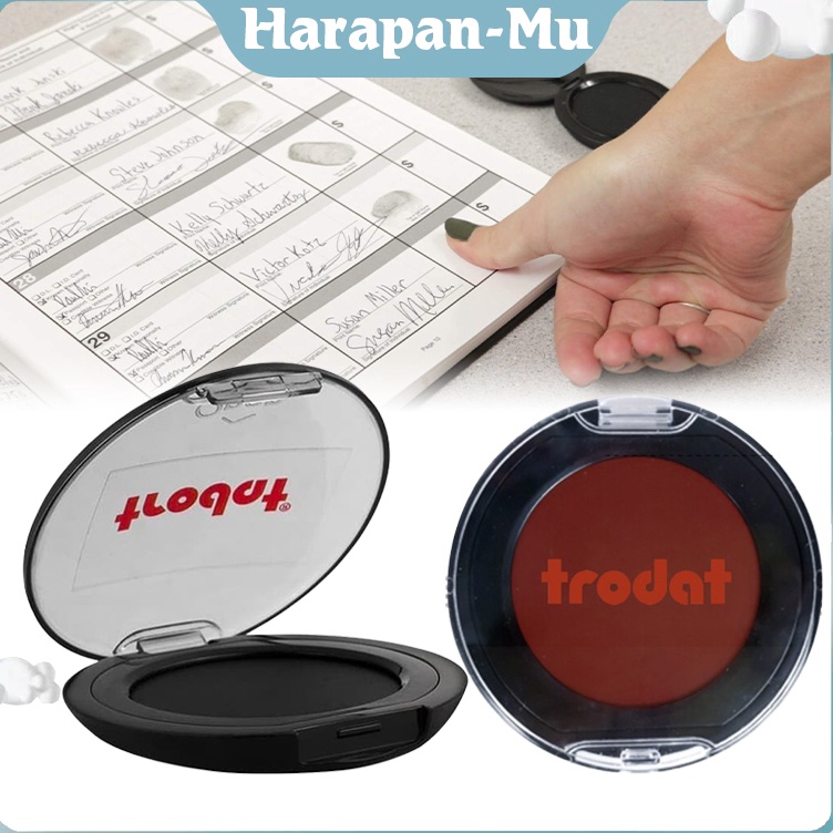 

Fingerprint Pad Bantalan Sidik Jari Thumb Print Pad Cap Jempol Sidik Jari Notaris Fingerprint Pad
