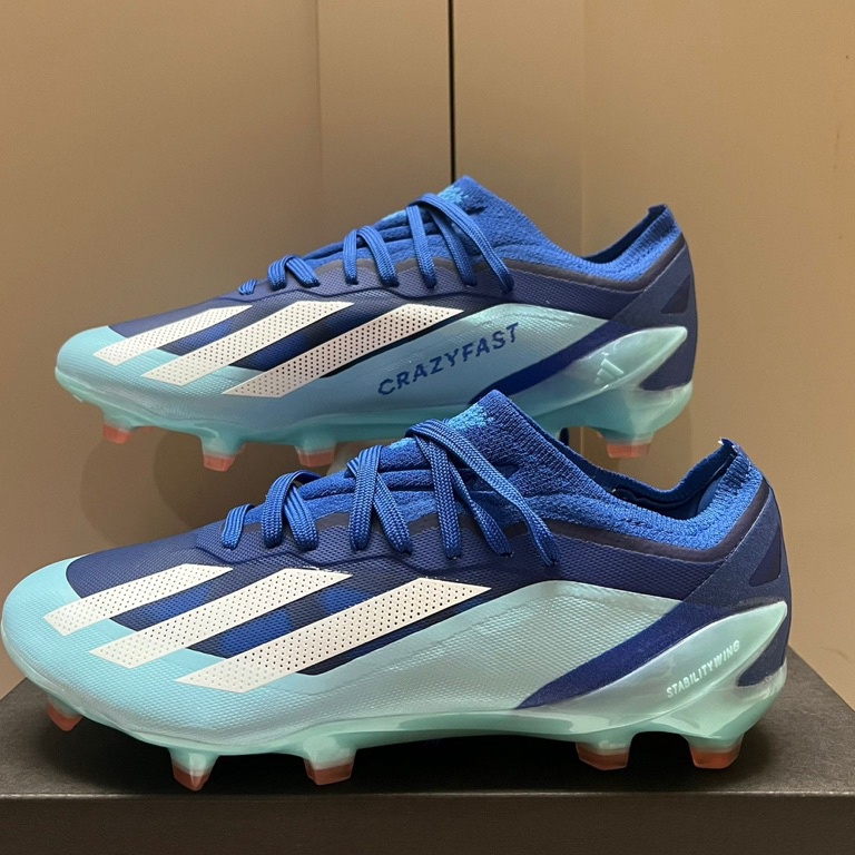 Stok terbatas Sepatu Bola Adidas F5 X Crazy Fast Blue White Original  NYAMAN DI GUNAKAN DAN HARGA TE
