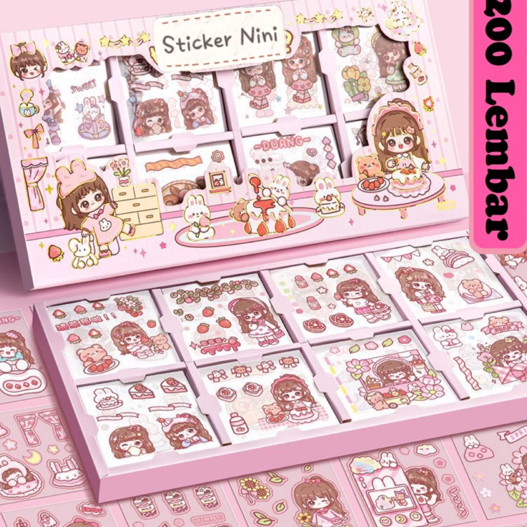 

Serba Murah 2 Lembar Sticker Box Jumbo Size