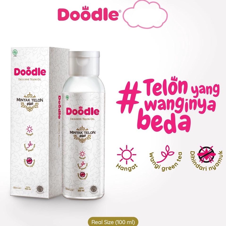 

Ready Stok Doodle Telon Oil 1ml 6ml Aroma Green Tea MinyakTelon Doodle