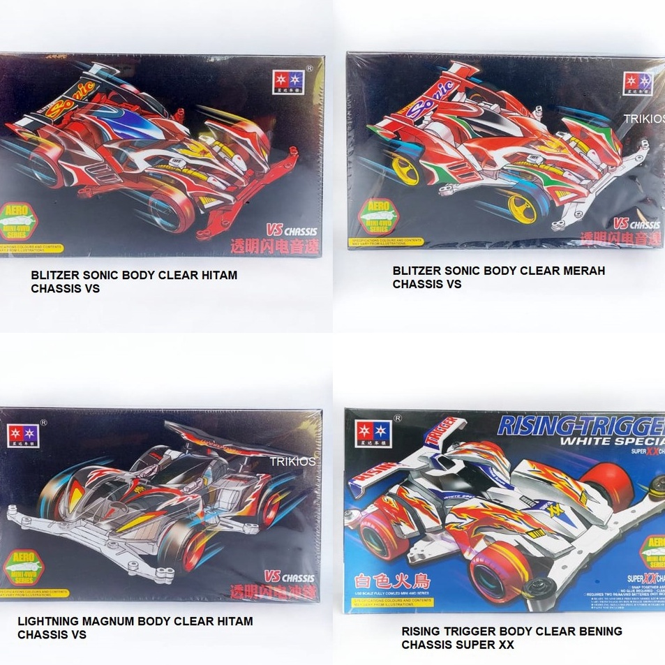 Rep Tamiya Mini 4wd Merk DAXING Seri Premium  Tamiya Murah Merk Daxing