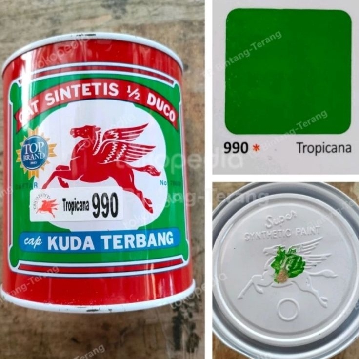 

Kuda Terbang 99 Tropicana Cat Minyak Besi Kayu 1 Kg