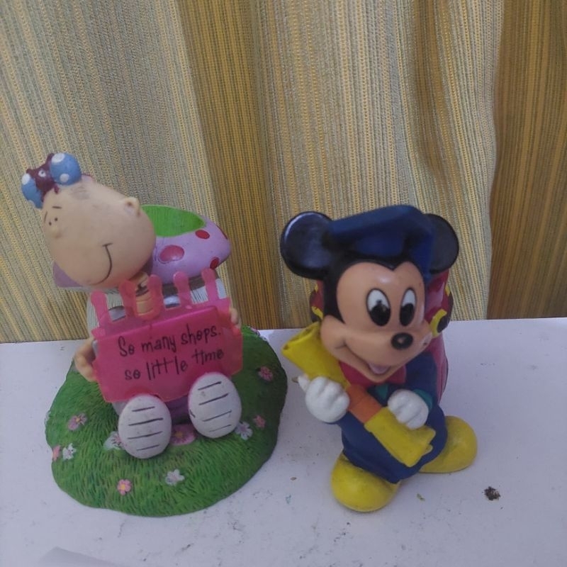

Tempat Pensil atau Alat Tulis Mickey & Angel at heart PRELOVED/BEKAS