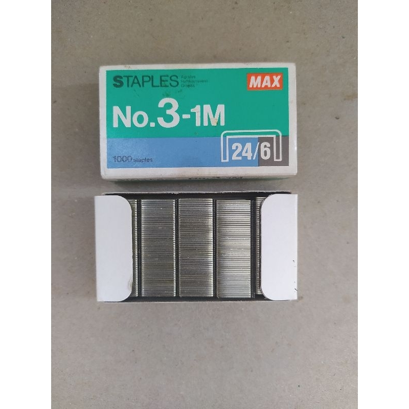

Isi Staples Max No. 3