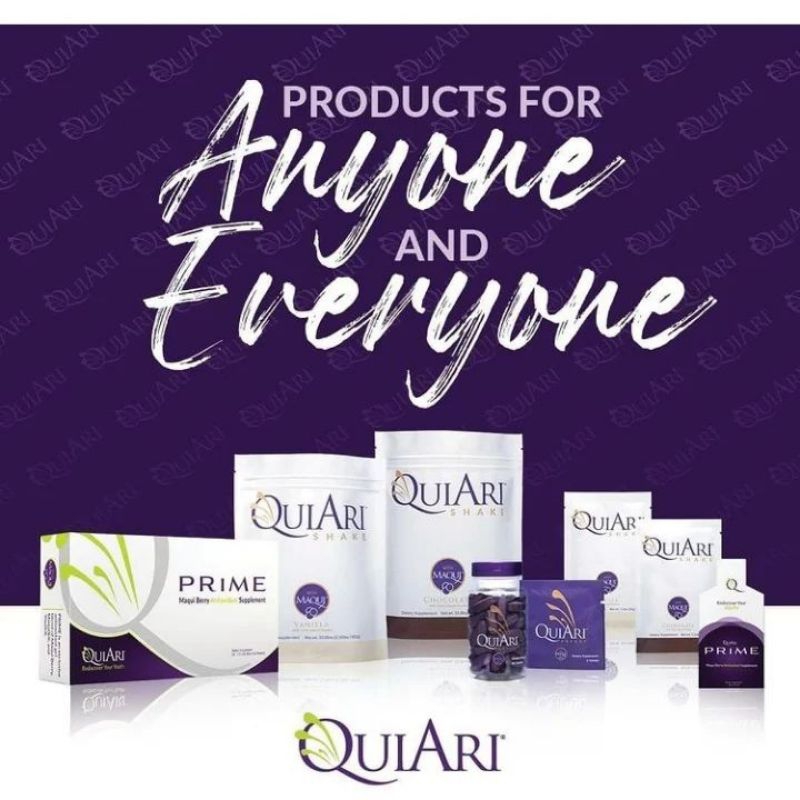 QUIARI PRODUK | Satu Pack QuiAri Shake | Satu Pack QuiAri Prime | Satu Pack QuiAri Energi