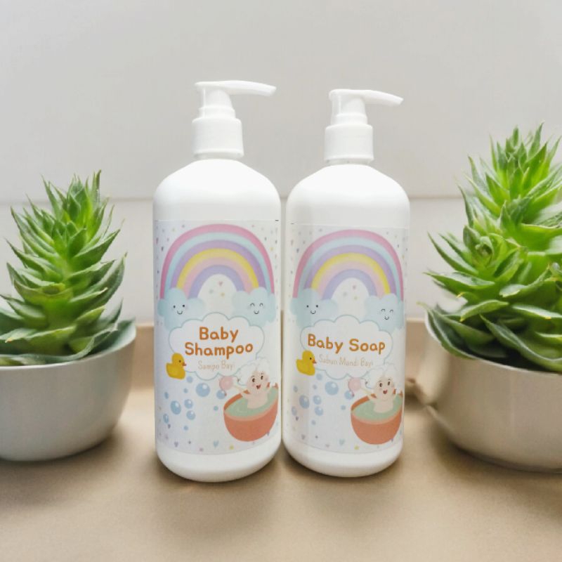 BOTOL SABUN MANDI KARTUN BAYI 500ML, BOTOL SAMPO ANAK, BOTOL SABUN MANDI ANAK, KADO BOTOL PUMP