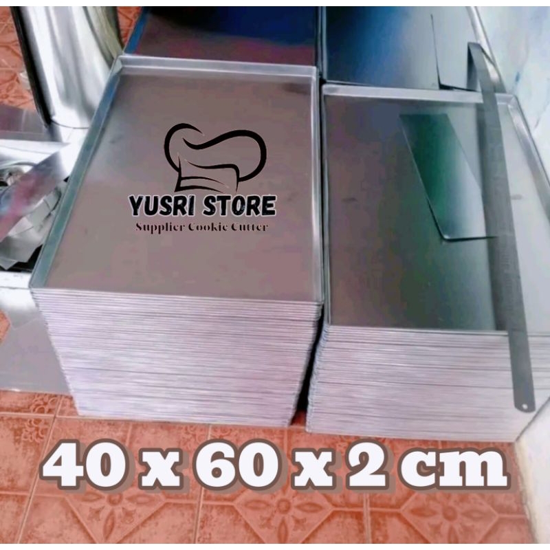 loyang kue kering ukuran 60x40 cm | loyang oven gas besar 60x40 cm