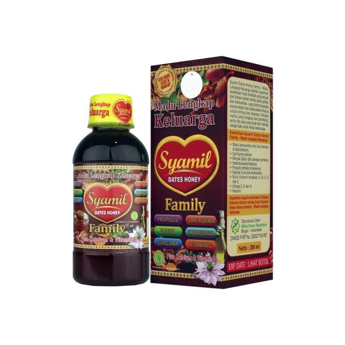 

SYAMIL DATES HONEY HERBAL 200 ML