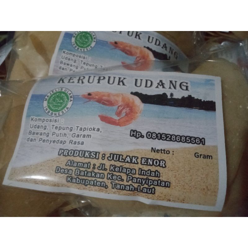 

kerupuk undang JULAK ENOR