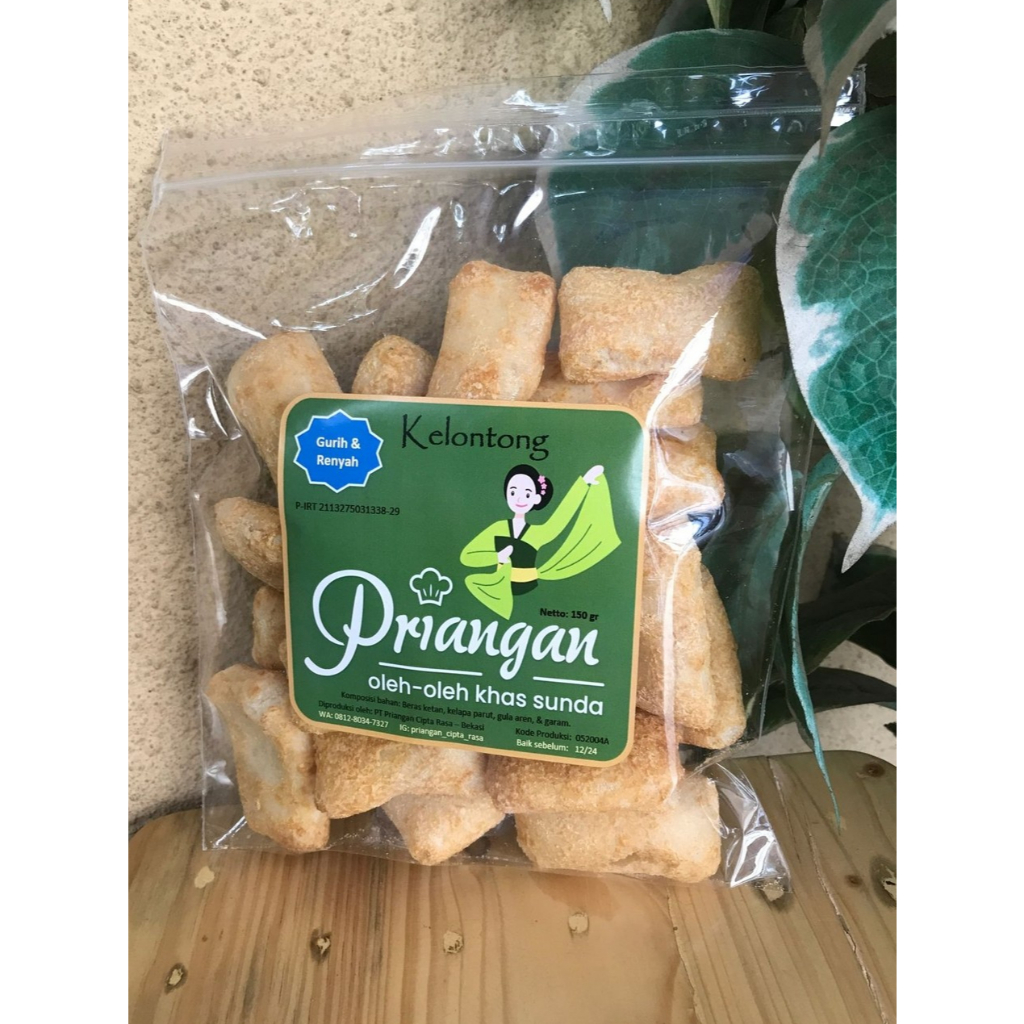 

Kelontong Priangan Kemasan Plastik 150gr