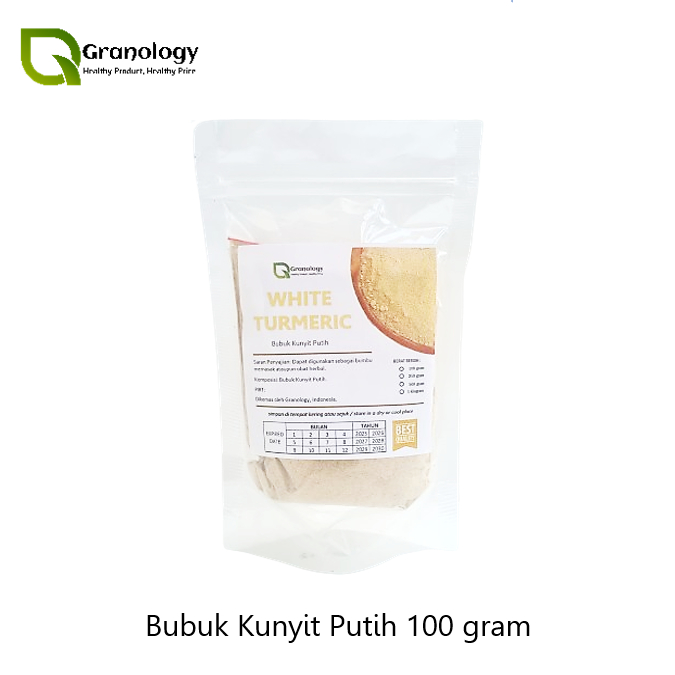

Kunyit Putih Bubuk / White Turmeric Powder (100 gram) by Granology