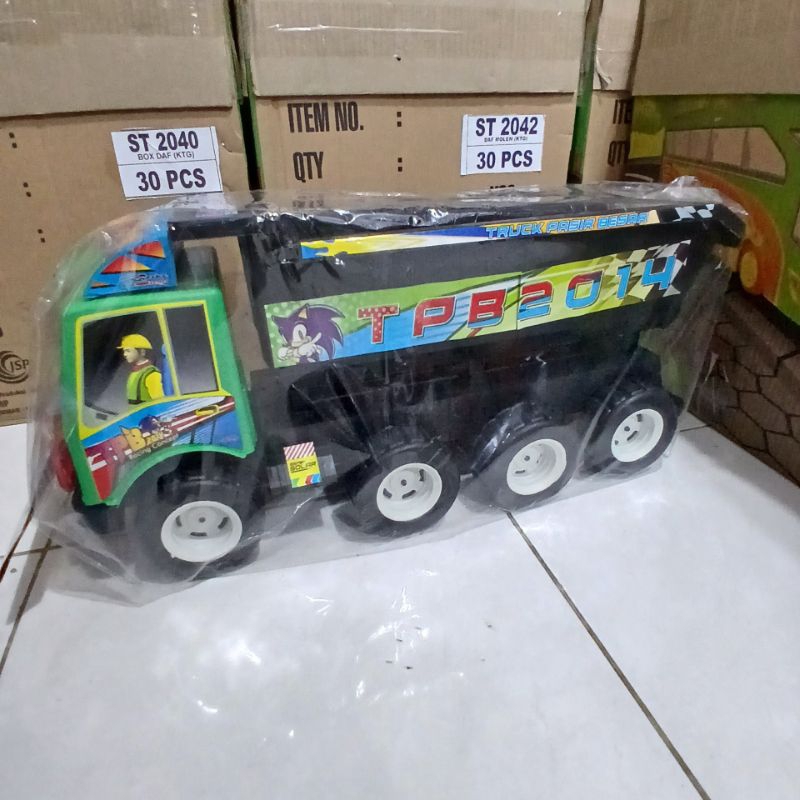 Mainan Anak Mobil Truck Bak Pasir Jumbo + Sekop Berkualitas TPB 2014 H/W