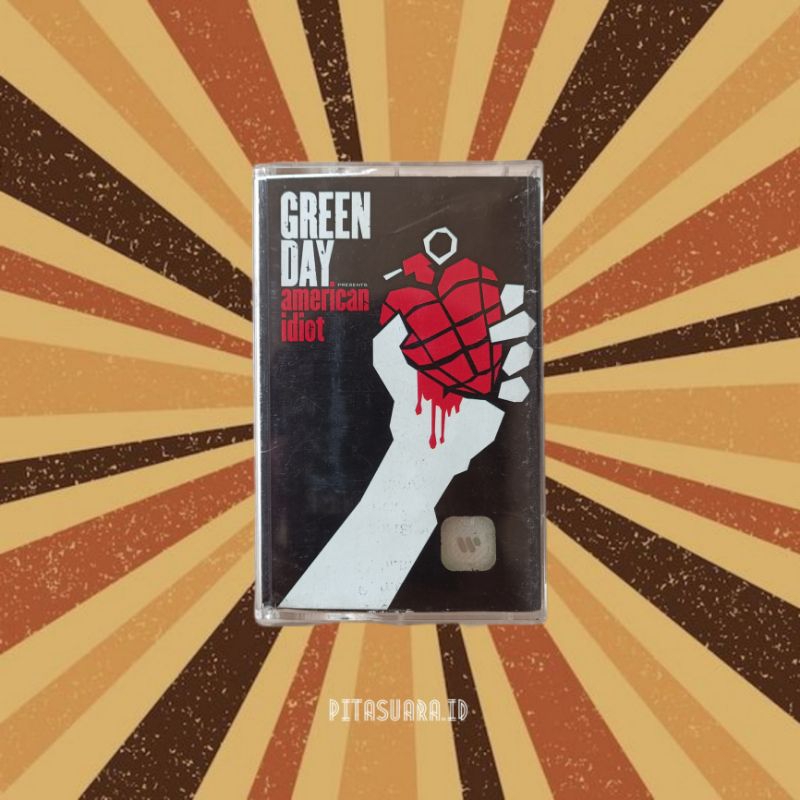 Kaset Pita Original Green Day - American Idiot