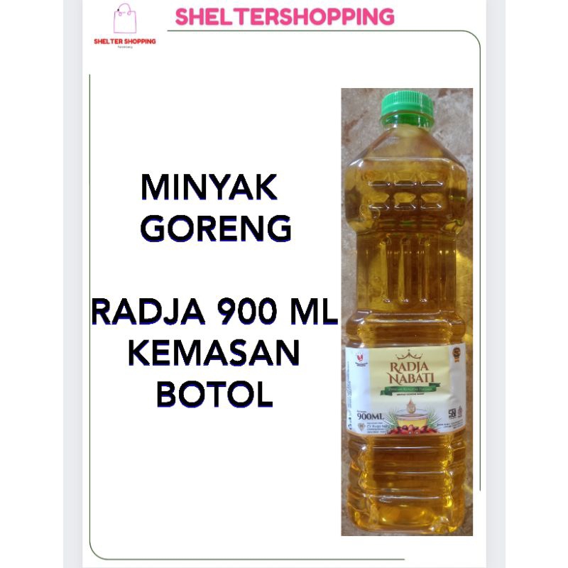 

(INSTANT & SAMEDAY) RADJA Minyak Goreng 900ml Kemasan Botol