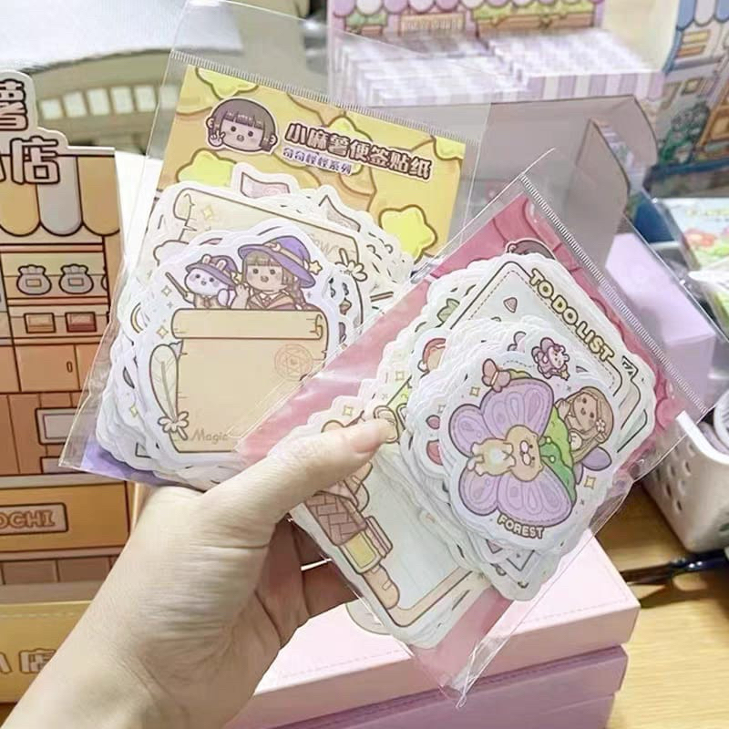 

90Pcs Kawaii Sticky Note Memo Pad Kartun