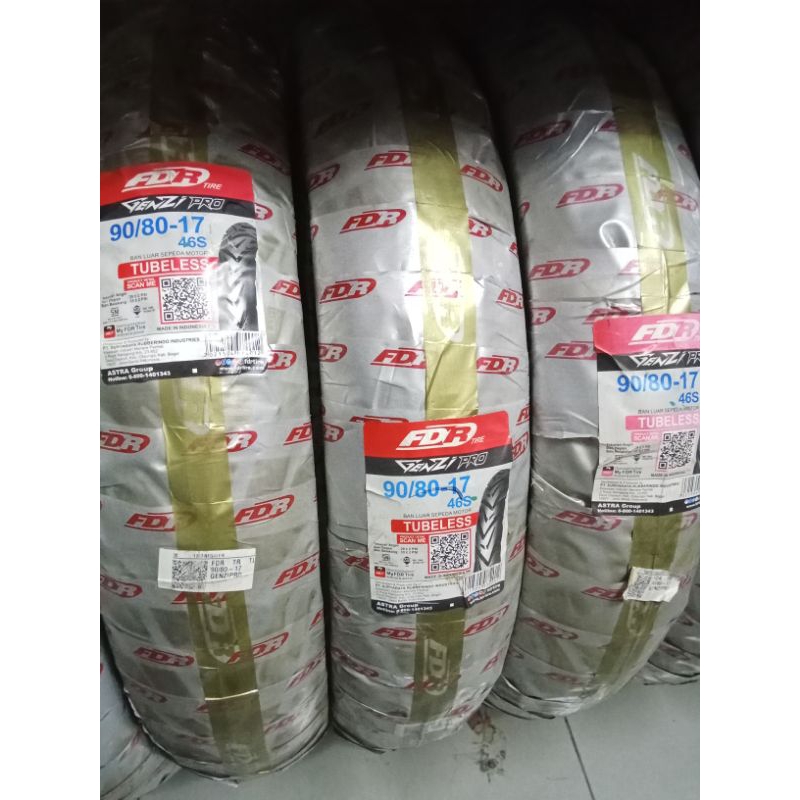 (Free Pentil) Ban FDR  Tubeles Genzi Pro 90/80-17