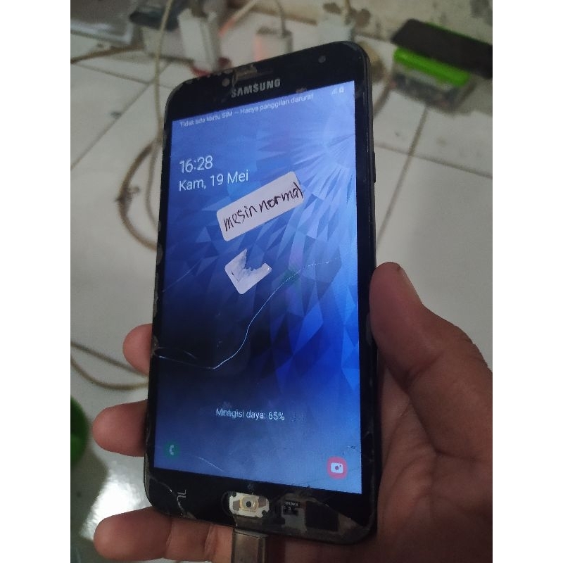 Mesin samsung J4