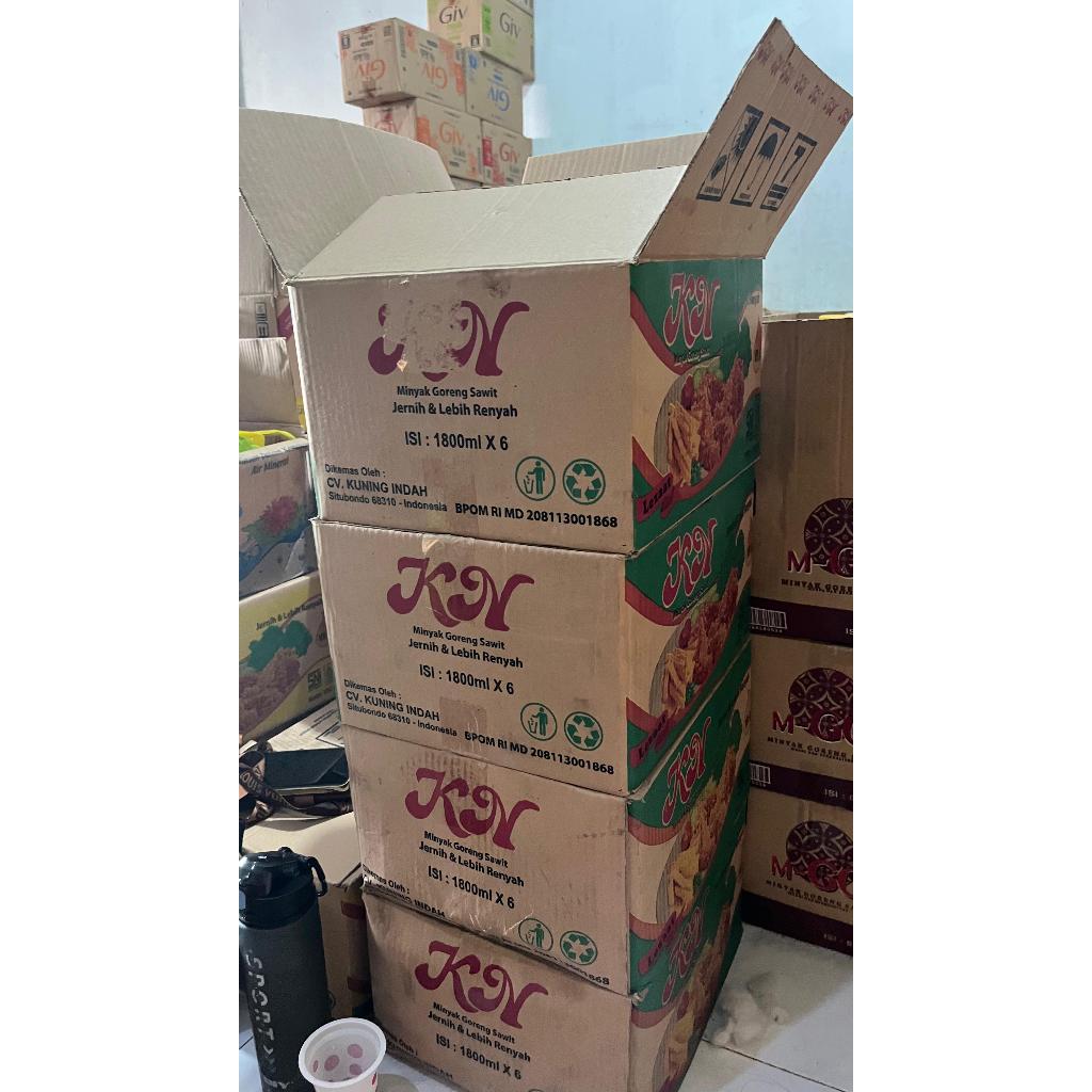 

minyak KN 1800ml refil 1 karton