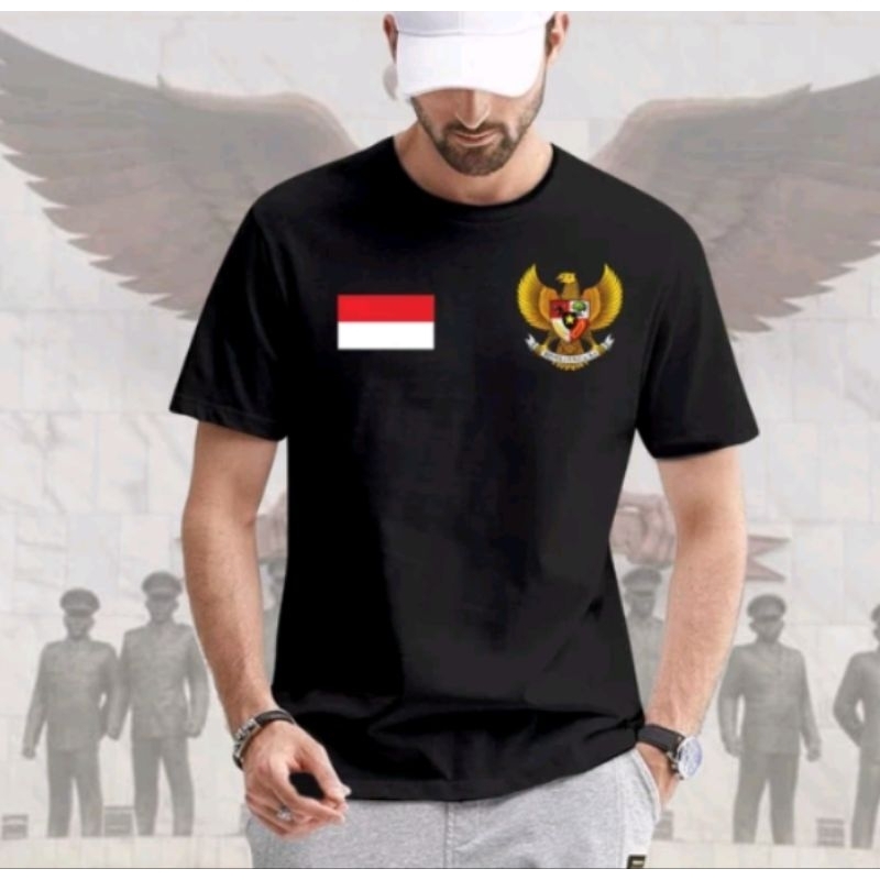 KAOS PRIA  GARUDA INDONESIA MERAH PUTIH