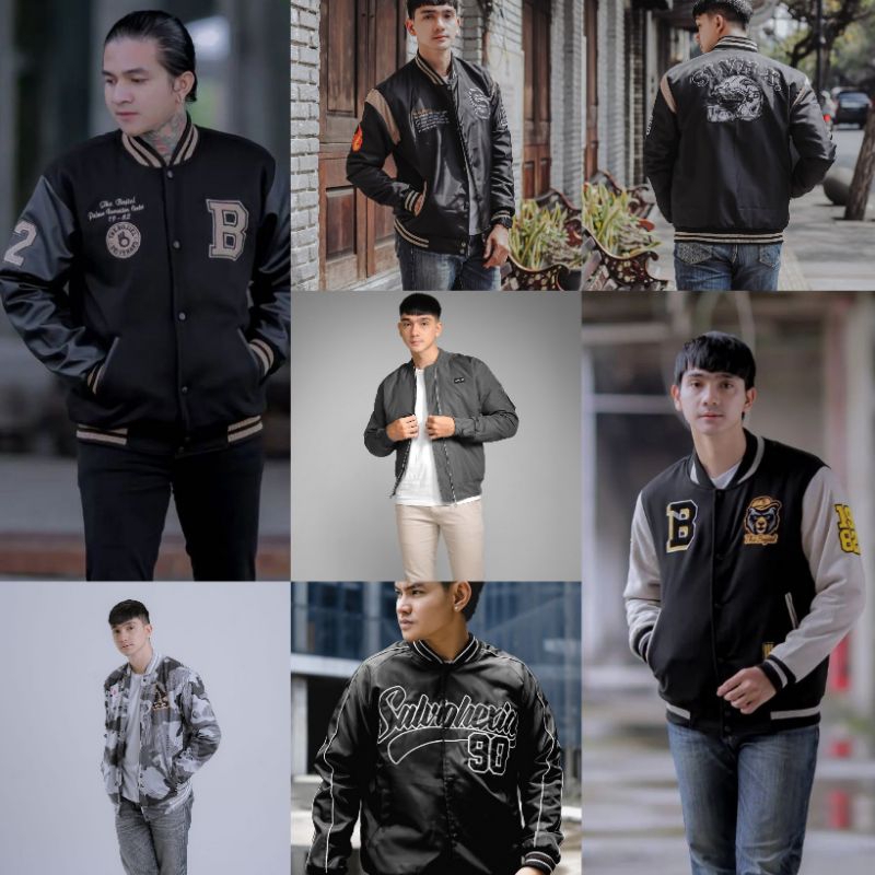 JAKET VARSITY BASEBALL THE BOJIEL ORI - JAKET BOMBER - VARSITY JACKET - COD