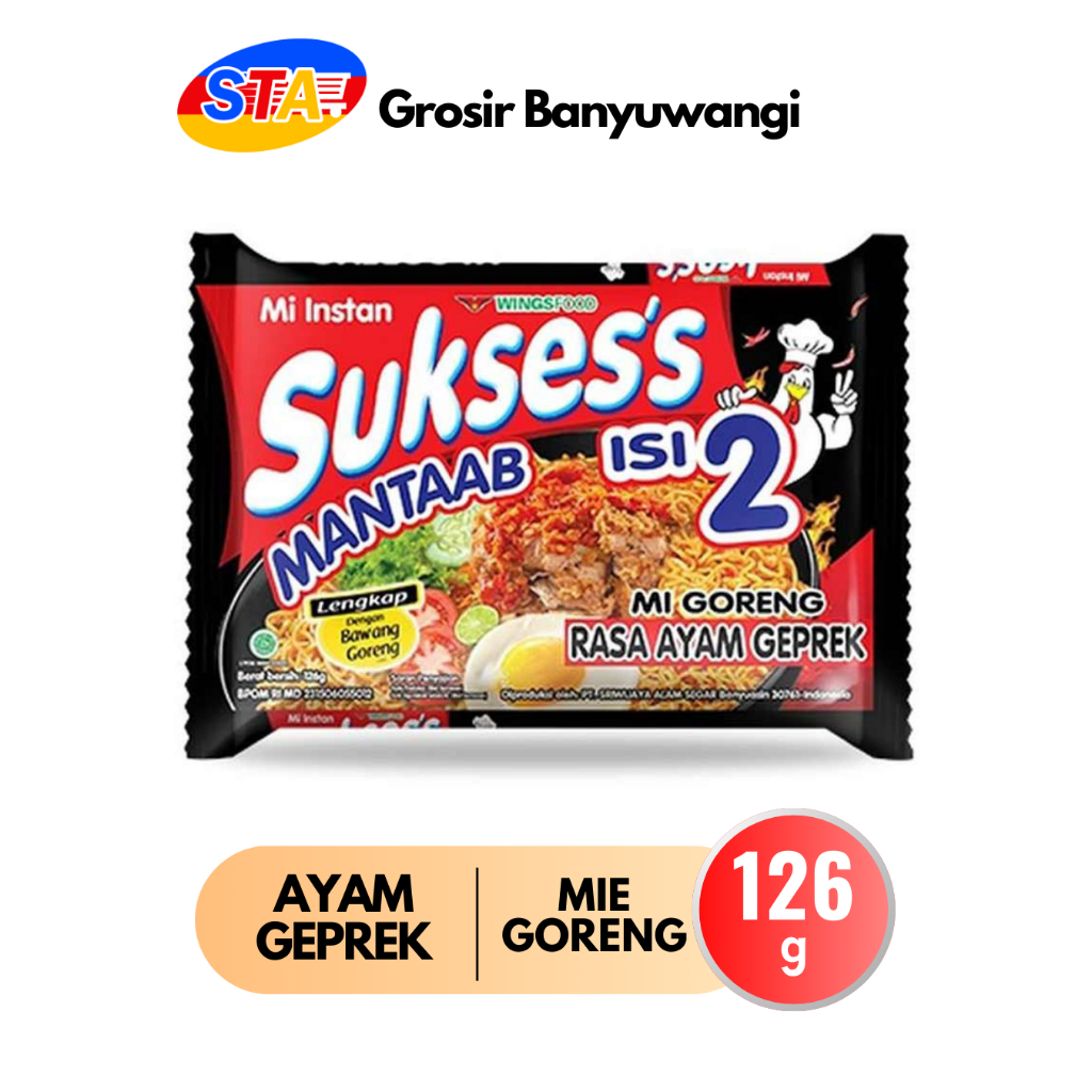 

[JATIM-BWI] SUKSESS AYAM GEPREK 126G | MIE GORENG