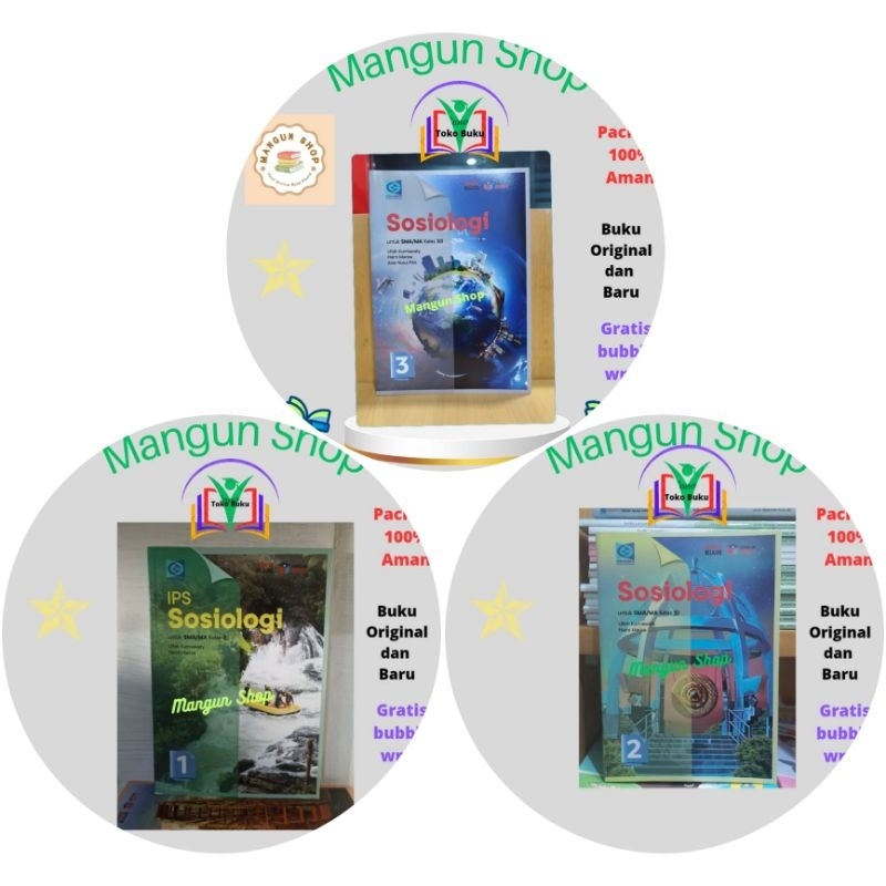 Buku Sosiologi  Kelas 10,11,12 SMA Kurikulum Merdeka Grafindo