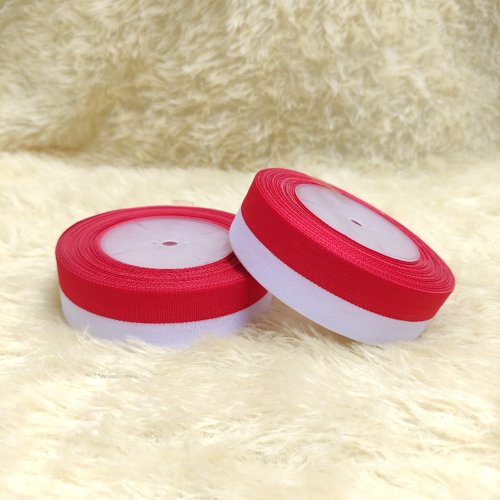 

PITA SATIN MERAH PUTIH 4CM