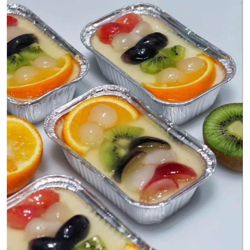 

Milky Fruit Pudding | puding susu buah | gift hampers arisan