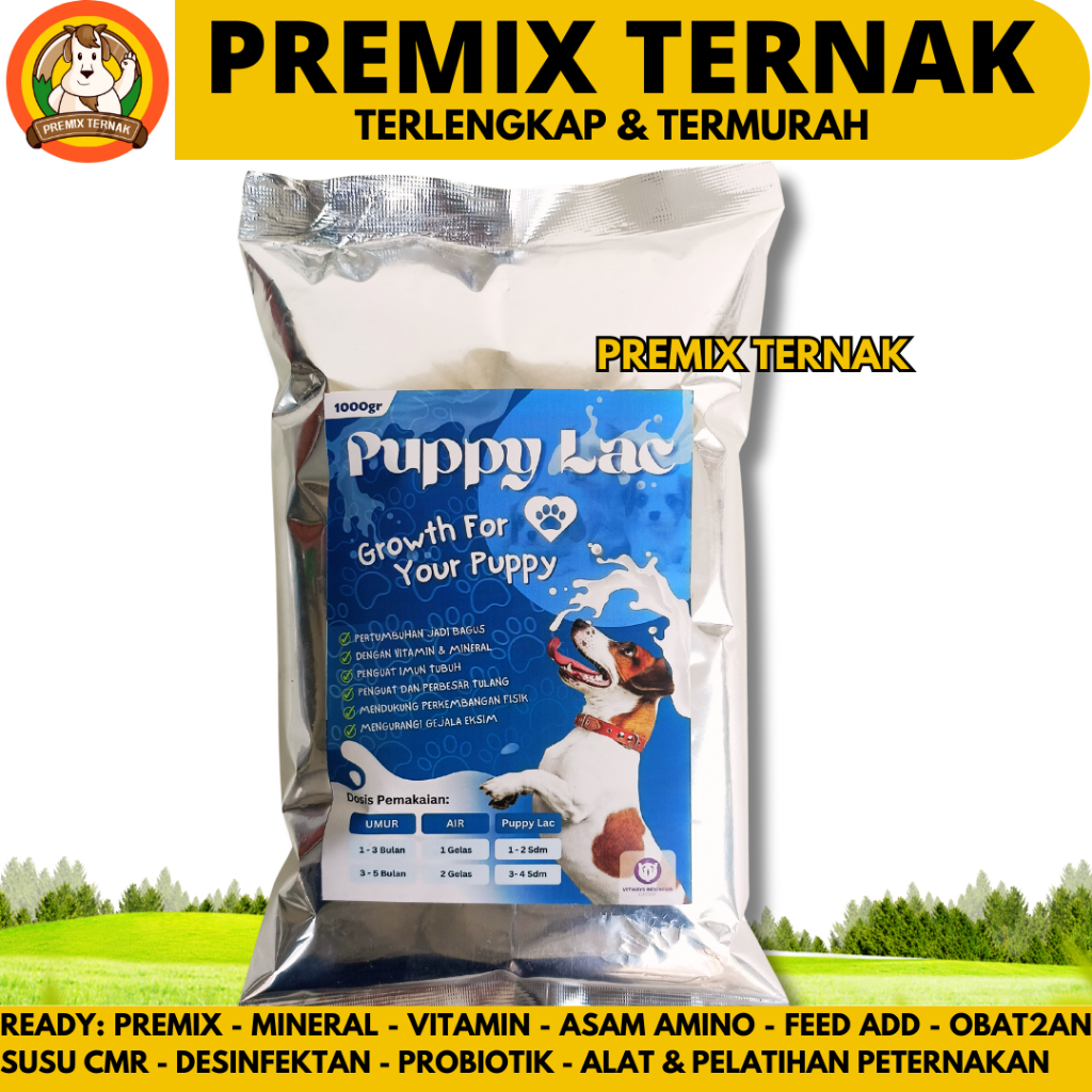 SUSU ANJING PUPPY LAC 1 KG - Puppylac Susu Anjing Berkualitas
