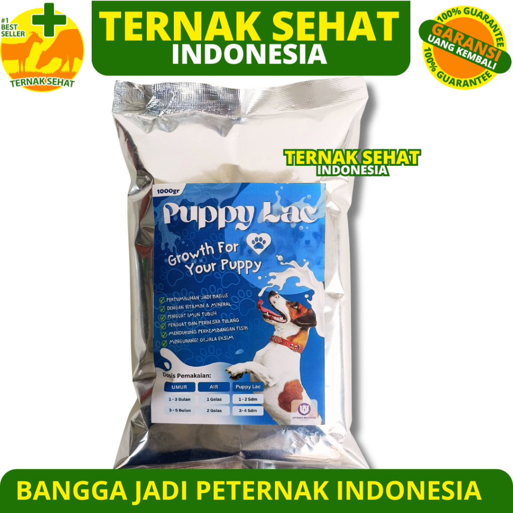 SUSU ANJING PUPPY LAC 1 KG - Puppylac Susu Anjing Berkualitas