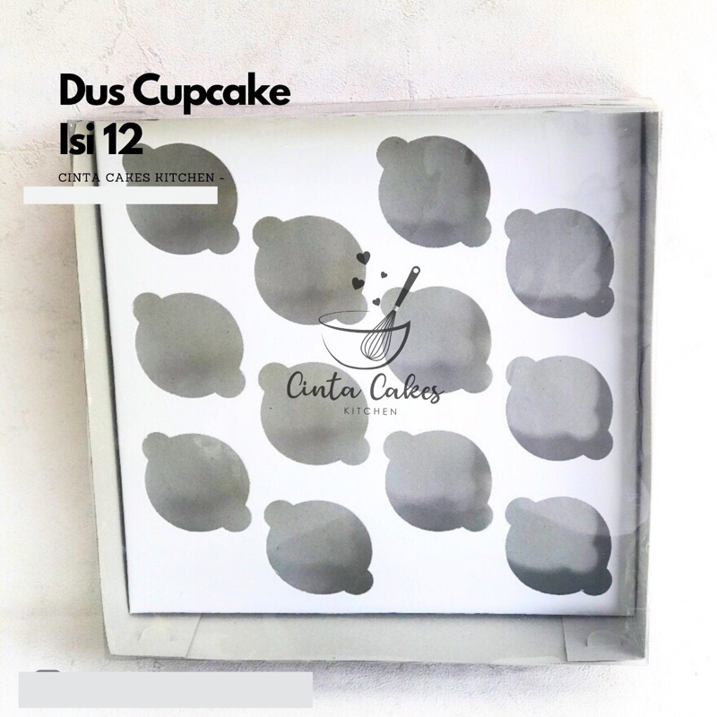 

Dus Cupcake Isi 12