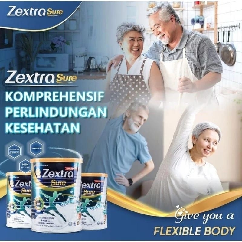 

Zextra Sure Original Susu Untuk Perbaikan Perawatan Tulang Dan Sendi Organ Tubuh