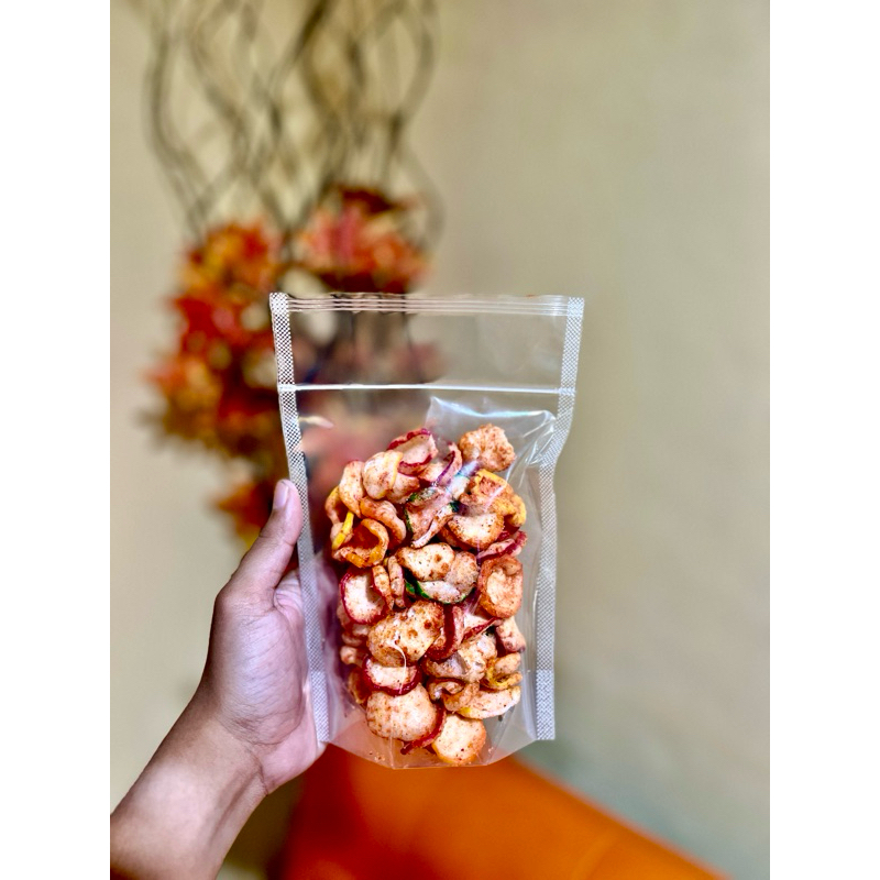 

KERUPUK SEBLAK CEMILAN 100gr