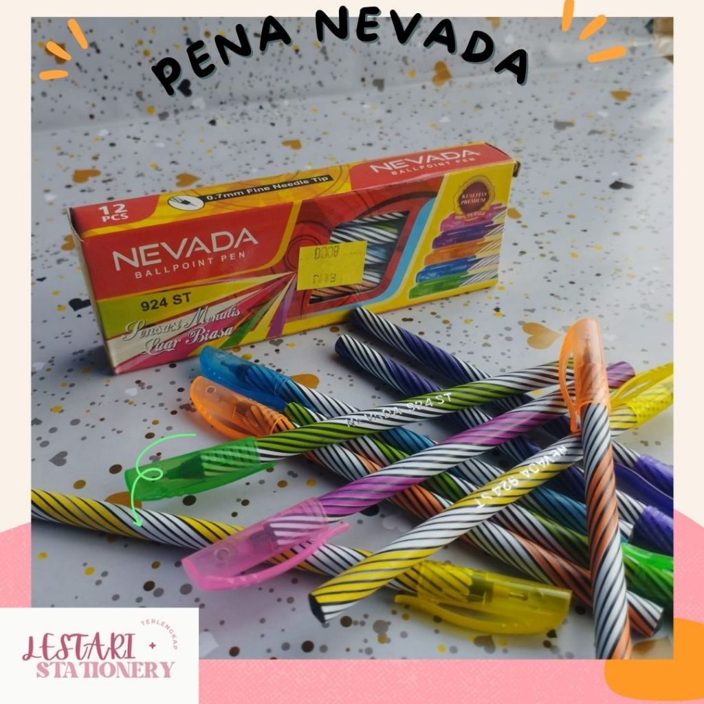 

Pena Nevada | Pena ulir | Pena Murah | Lestari Stationery