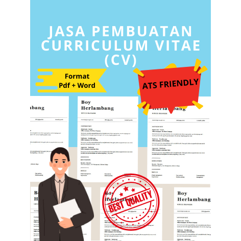 Jasa Pembuatan CV | CV ATS | Desain CV | ATS Friendly