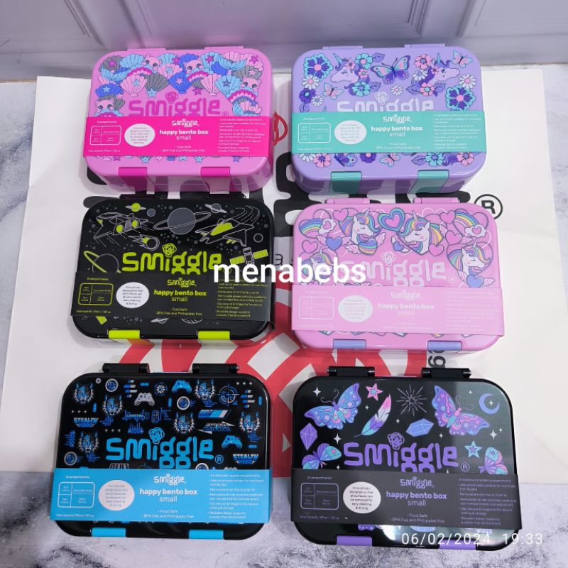 Smiggle Happy Bento Box Small original store