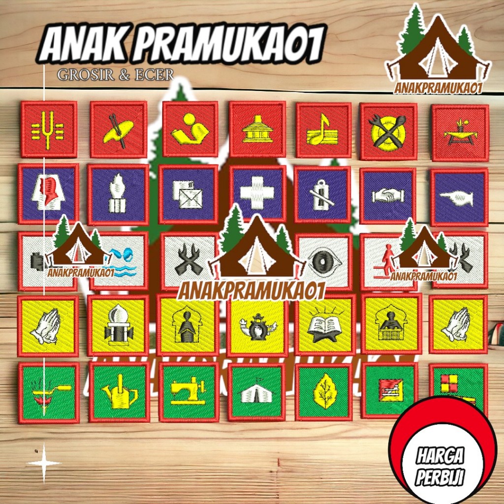 Tkk penggalang madya / tkk madya penggalang / tkk penggalang lengkap