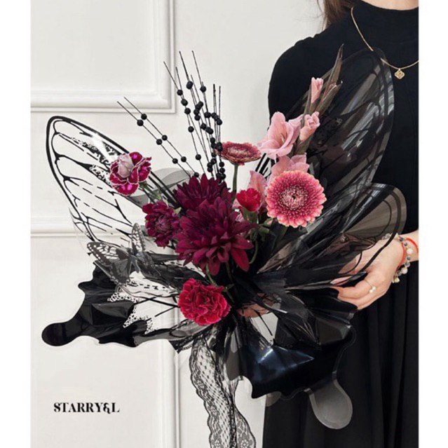 

[1pack] Cellophane Kertas Buket Kupu-kupu Butterfly