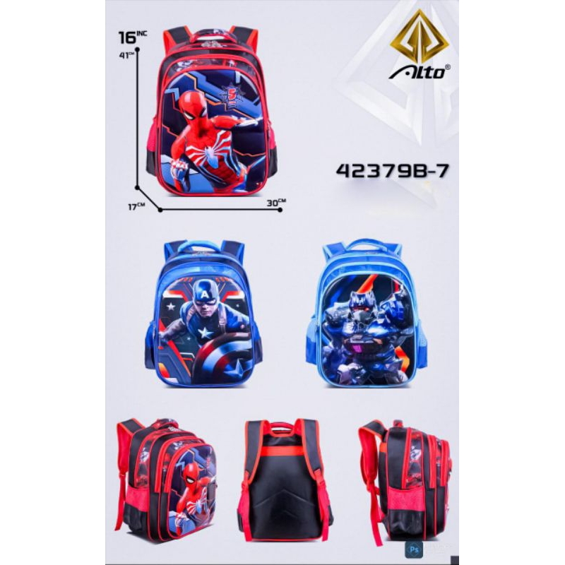 tas ransel alto cowok import