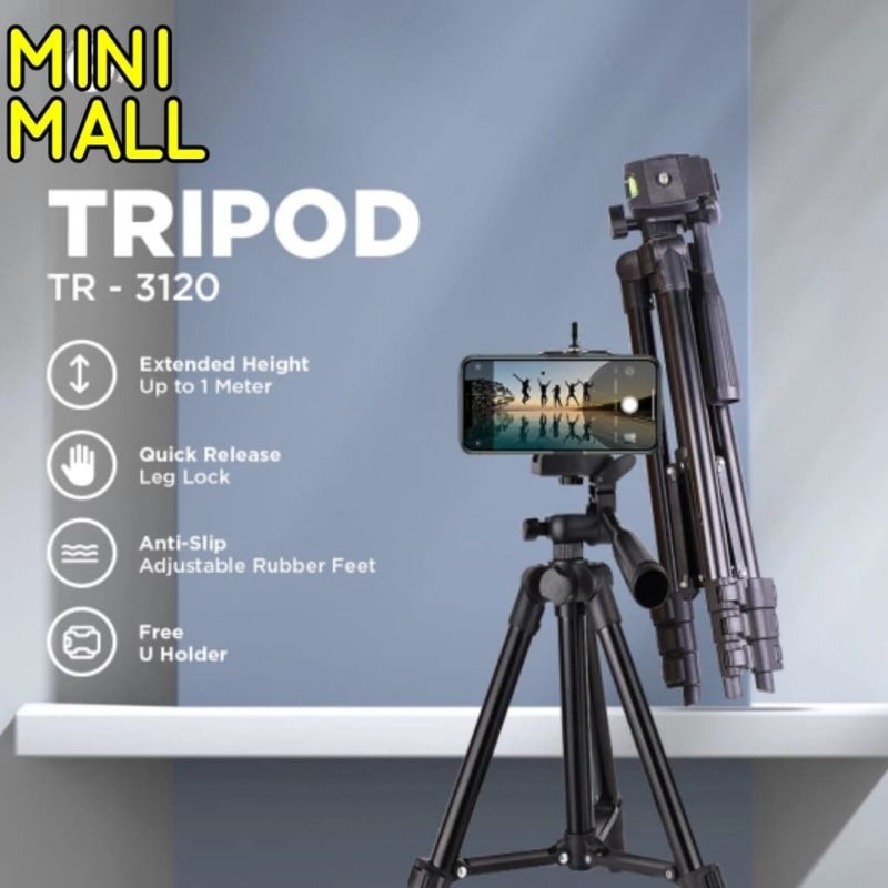 Tripod Hp Kamera Stand TF3120 135cm 3120 B97