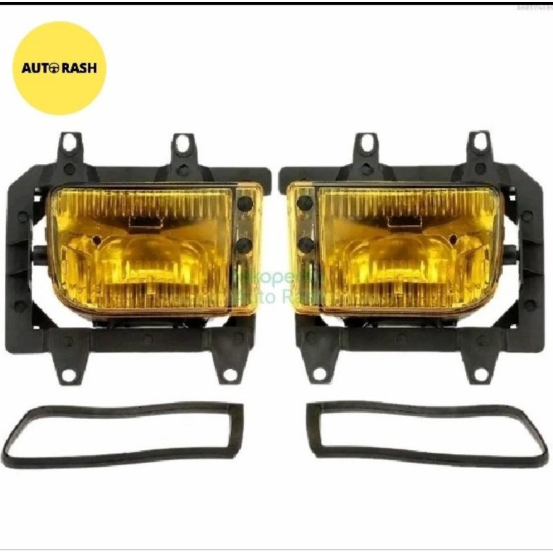 BMW E30 foglamp fog lamp lampu kabur kristal kuning amber bumper