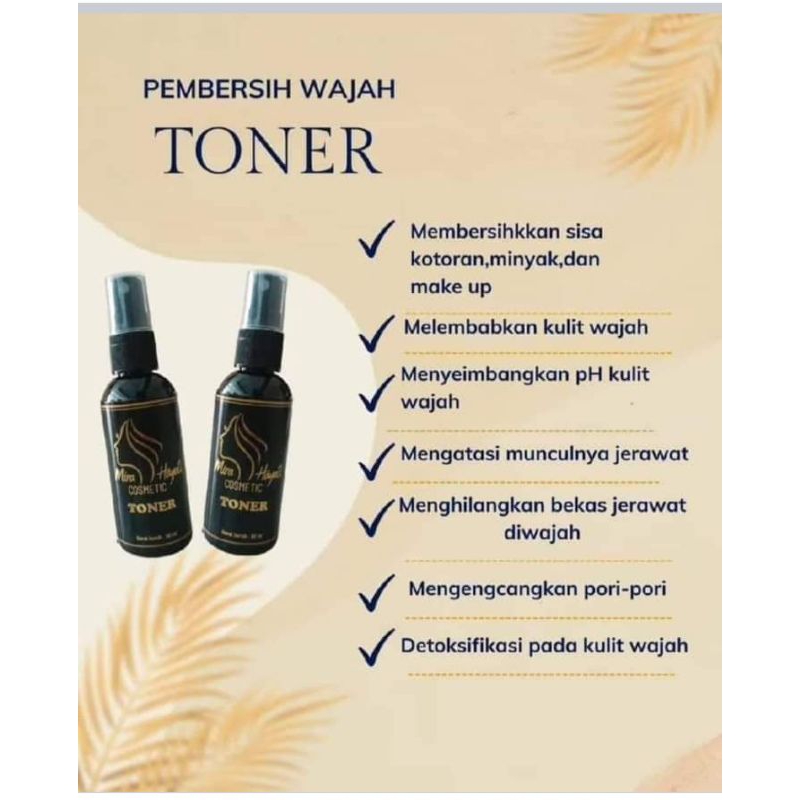 1 PCS TONER MIRA HAYATI COSMETIC ORIGINAL