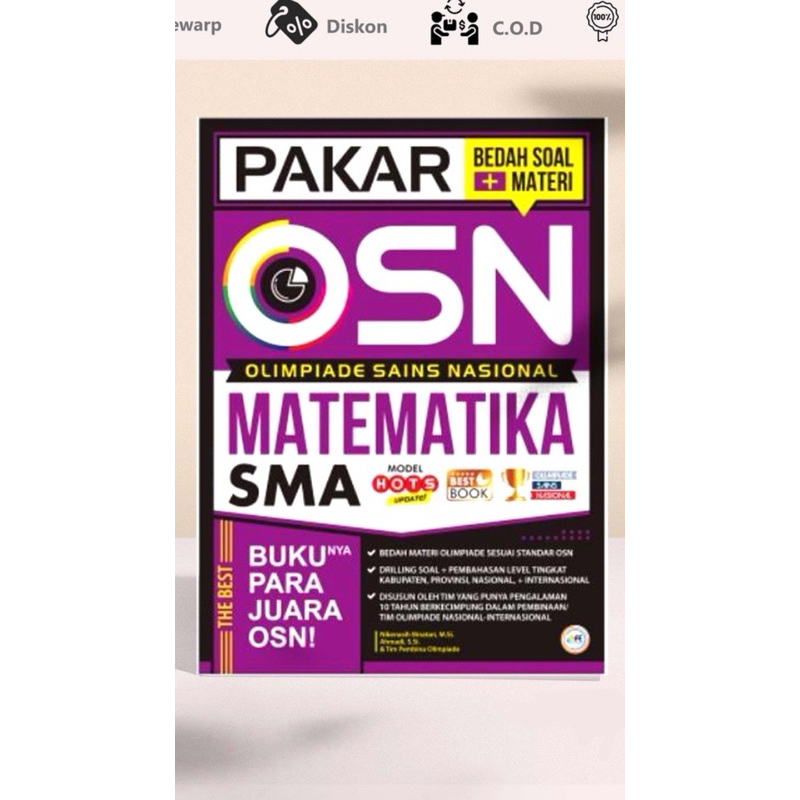 

BUKU PAKAR OSN MATEMATIKA SMA MA JUARA OSN