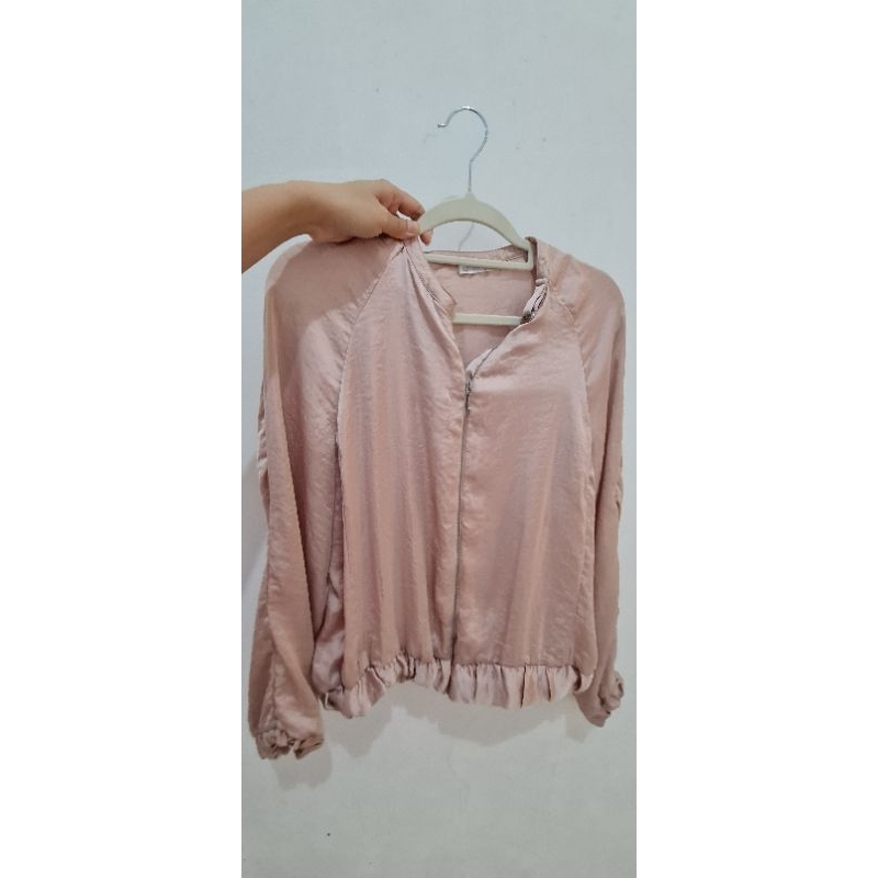 jaket zara bomber outer