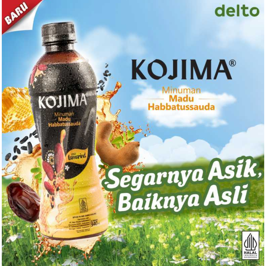 

Kojima Minuman Madu Habbatussauda Tamarind Botol 340ml